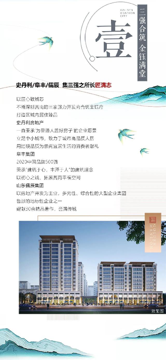 史丹利/阜丰/儒辰|三强合筑九重小圆满